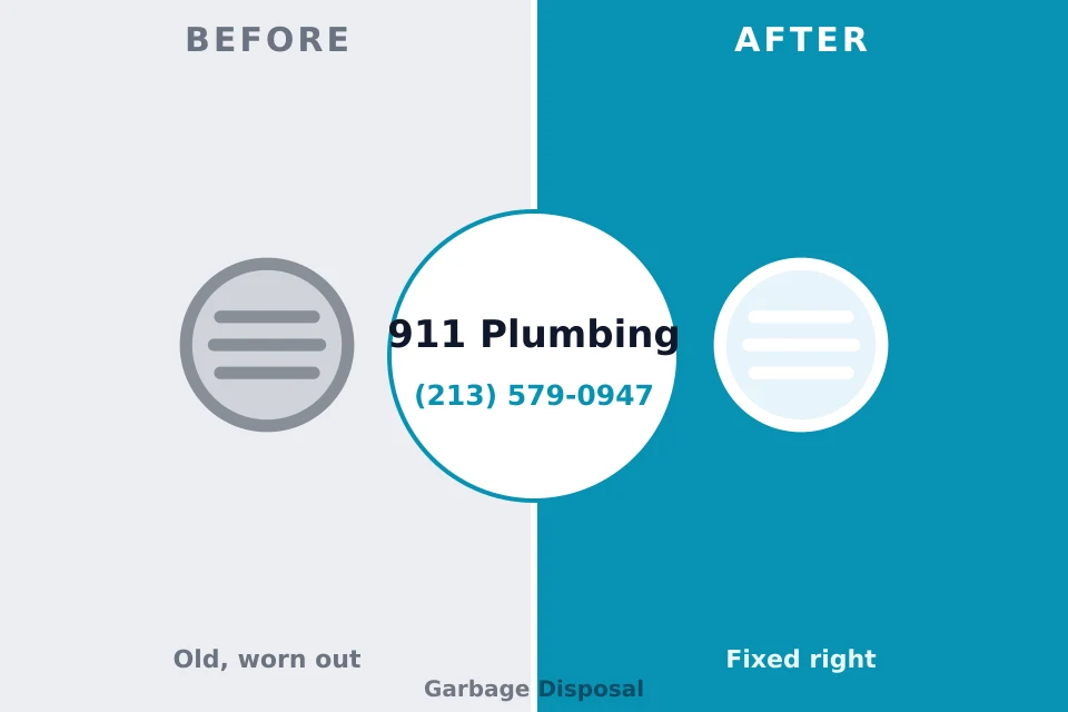 Before and after: plumbing repair Locust Grove, GA